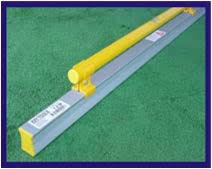 EZY TOOLS - ALUMINIUM CONCRETE SCREED WITH LEVEL